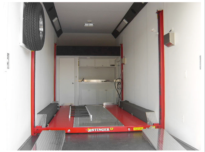 24' Stacker Interior