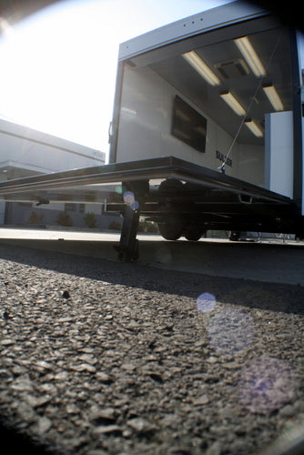 Sulzer Pumps 18' V-Nose Display Trailer